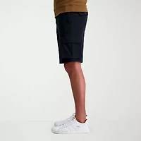 Haggar Stretch Comfort Cargo Tech Mens 10" Fabric Short
