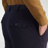 Haggar Stretch Comfort Cargo Tech Mens 10" Fabric Short