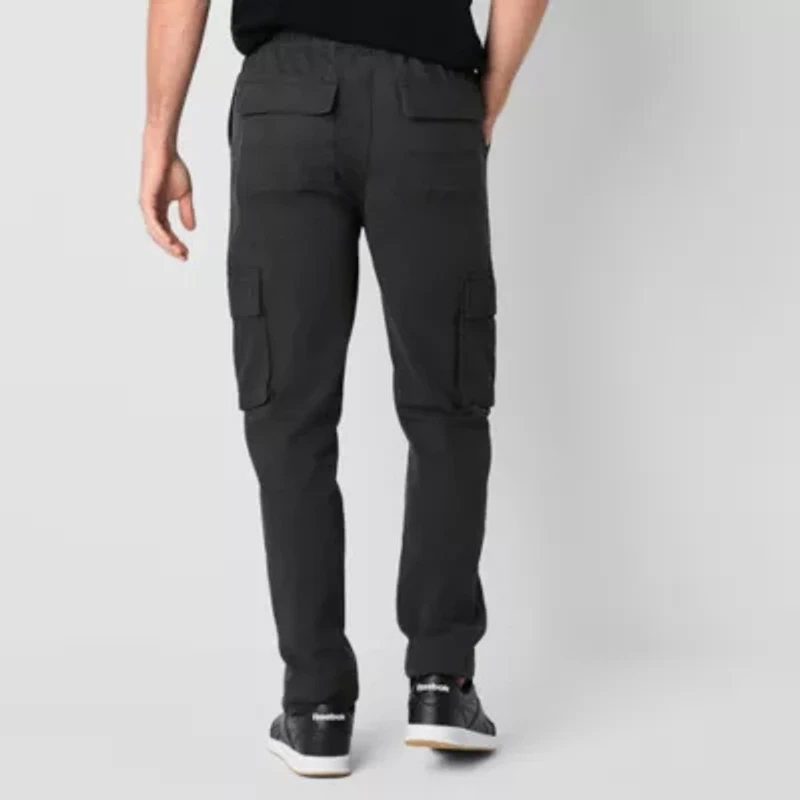 mutual weave Mens Big and Tall Relaxed Fit Cargo Pants