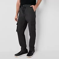 mutual weave Mens Big and Tall Relaxed Fit Cargo Pants