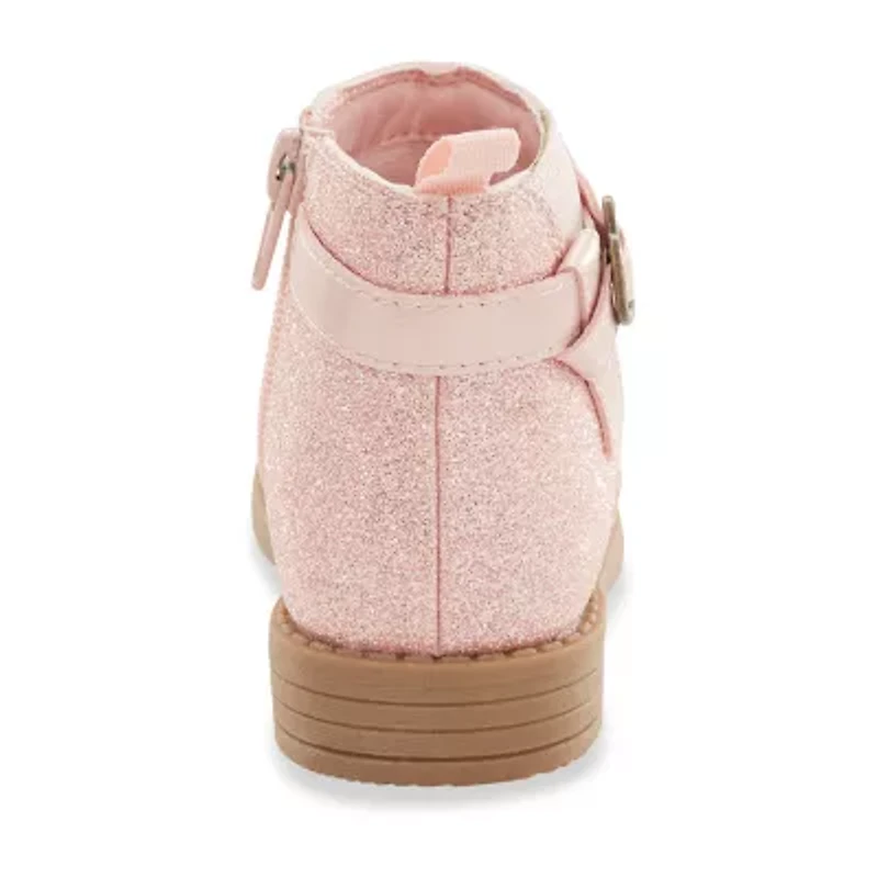 Carter's Toddler Girls Linda Flat Heel Booties