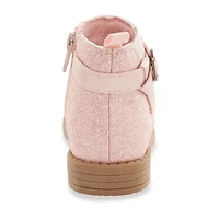 Carter's Toddler Girls Linda Flat Heel Booties