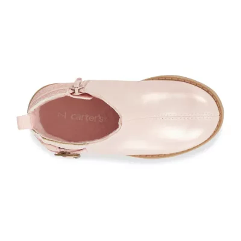 Carter's Toddler Girls Linda Flat Heel Booties