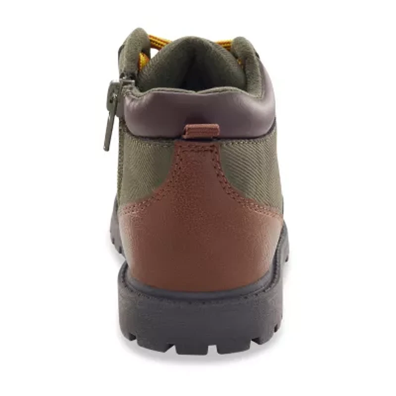 Carter's Toddler Boys Boston Flat Heel Lace Up Boots