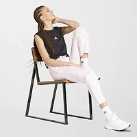 adidas Womens Tapered Mid Rise Track Pant