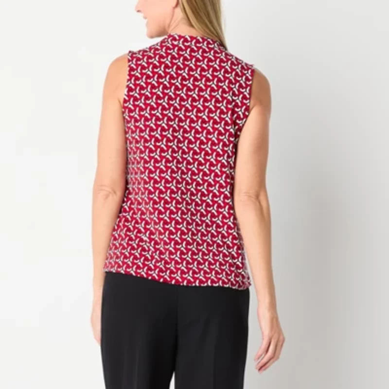 Liz Claiborne Womens Sleeveless Blouse