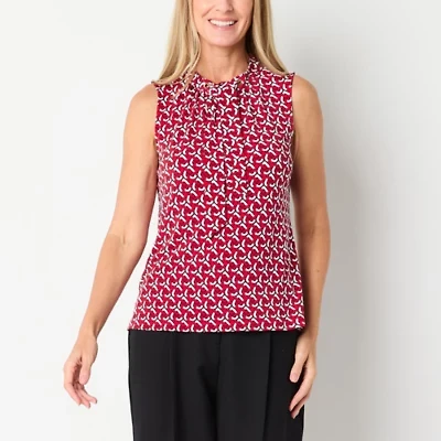Liz Claiborne Womens Sleeveless Blouse