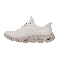 Skechers Bobs Hands Free Slip-Ins Arc Waves Womens Slip-On Walking Shoes