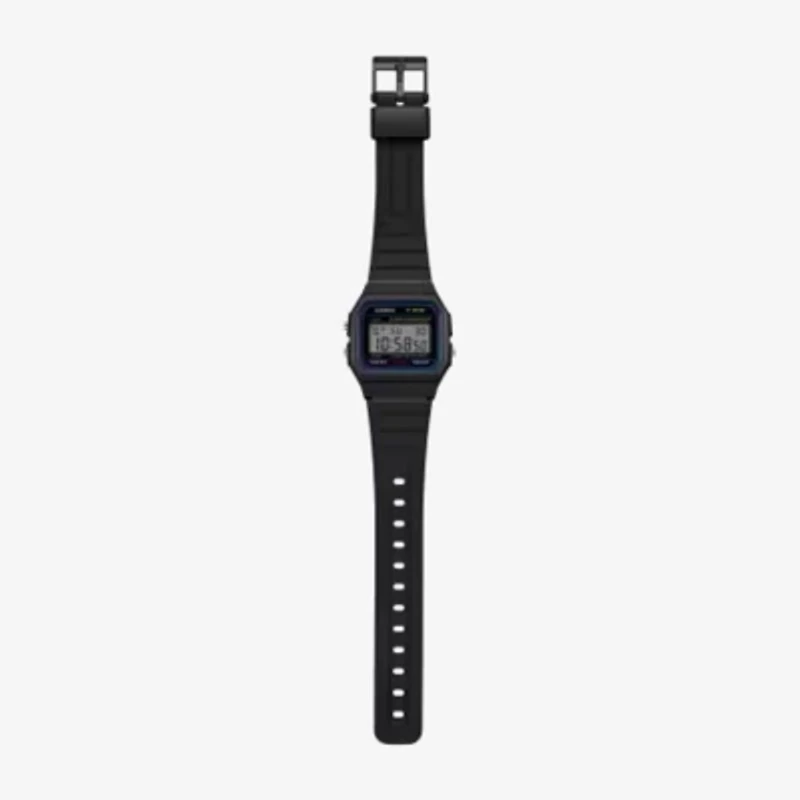 Casio Mens Digital Black Strap Watch F91w-1os