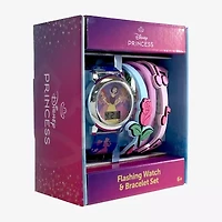 Disney Princess Boys Multicolor 4-pc. Watch Boxed Set Pn40163jc