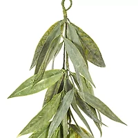 Vickerman 6' Green Muddy White Willow Garland X 30