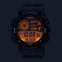 Casio Mens Multi-Function Digital Black Strap Watch Ws1500h-1av