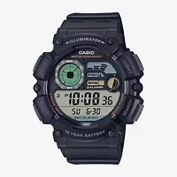 Casio Mens Multi-Function Digital Black Strap Watch Ws1500h-1av