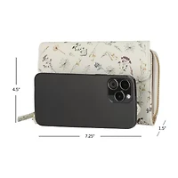 Mundi Big Fat Womens Expandable Rfid Blocking Checkbook Wallet