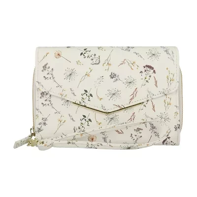 Mundi Big Fat Womens Expandable Rfid Blocking Checkbook Wallet