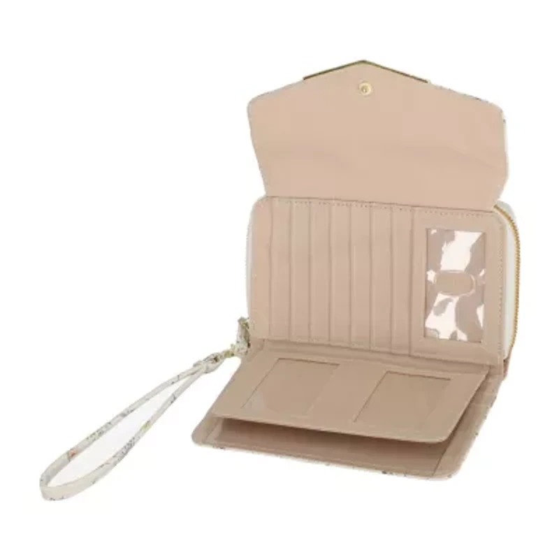 Mundi Big Fat Womens Expandable Rfid Blocking Checkbook Wallet