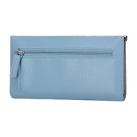 Mundi Slim Clutch Womens Rfid Blocking Fold Wallet