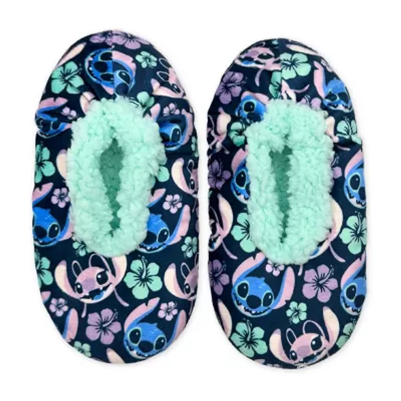 Fuzzy Womens Multi-Pack 1 Pair Lilo & Stitch Slipper Socks