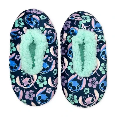 Fuzzy Womens Multi-Pack 1 Pair Lilo & Stitch Slipper Socks