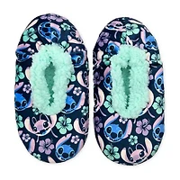 Fuzzy Womens Multi-Pack 1 Pair Lilo & Stitch Slipper Socks