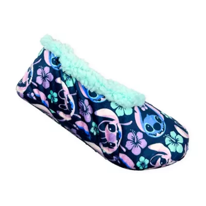 Fuzzy Womens Multi-Pack 1 Pair Lilo & Stitch Slipper Socks
