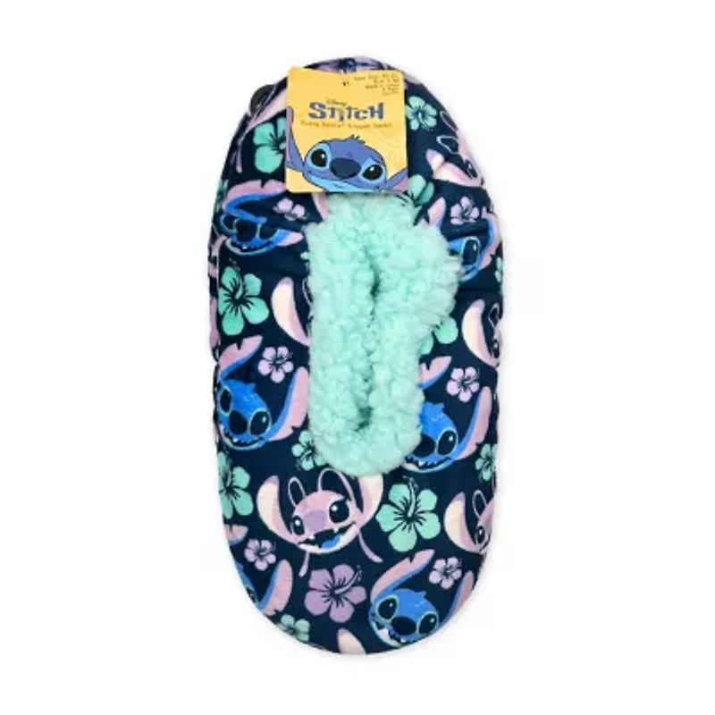 Fuzzy Womens Multi-Pack 1 Pair Lilo & Stitch Slipper Socks