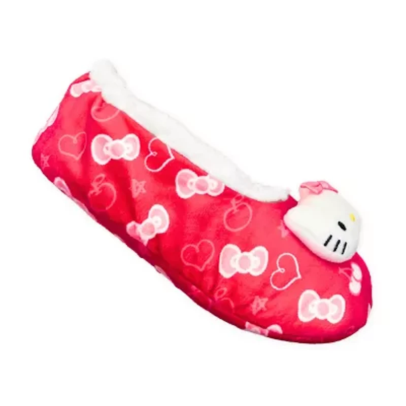 Pom Head Womens Multi-Pack 1 Pair Hello Kitty Slipper Socks