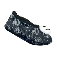 Pom Head Womens 1 Pair Nightmare Before Christmas Slipper Socks