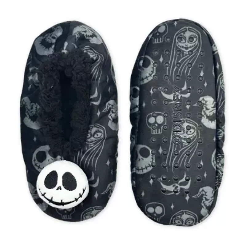 Pom Head Womens 1 Pair Nightmare Before Christmas Slipper Socks