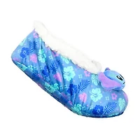 Pom Head Womens 1 Pair Lilo & Stitch Slipper Socks