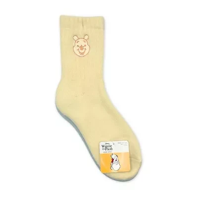 Supersoft Womens 2 Pair Winnie The Pooh Crew Socks