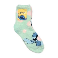 Cozy Womens 2 Pair Lilo & Stitch Crew Socks