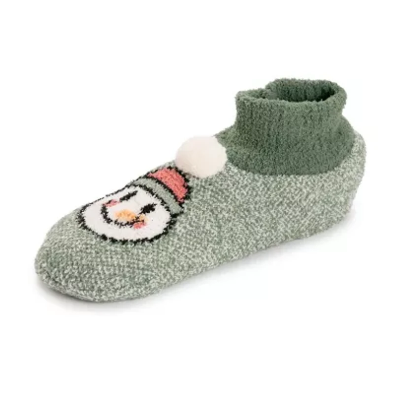 Muk Luks Womens 1 Pair Slipper Socks
