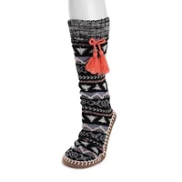 Muk Luks Womens 1 Pair Slipper Socks