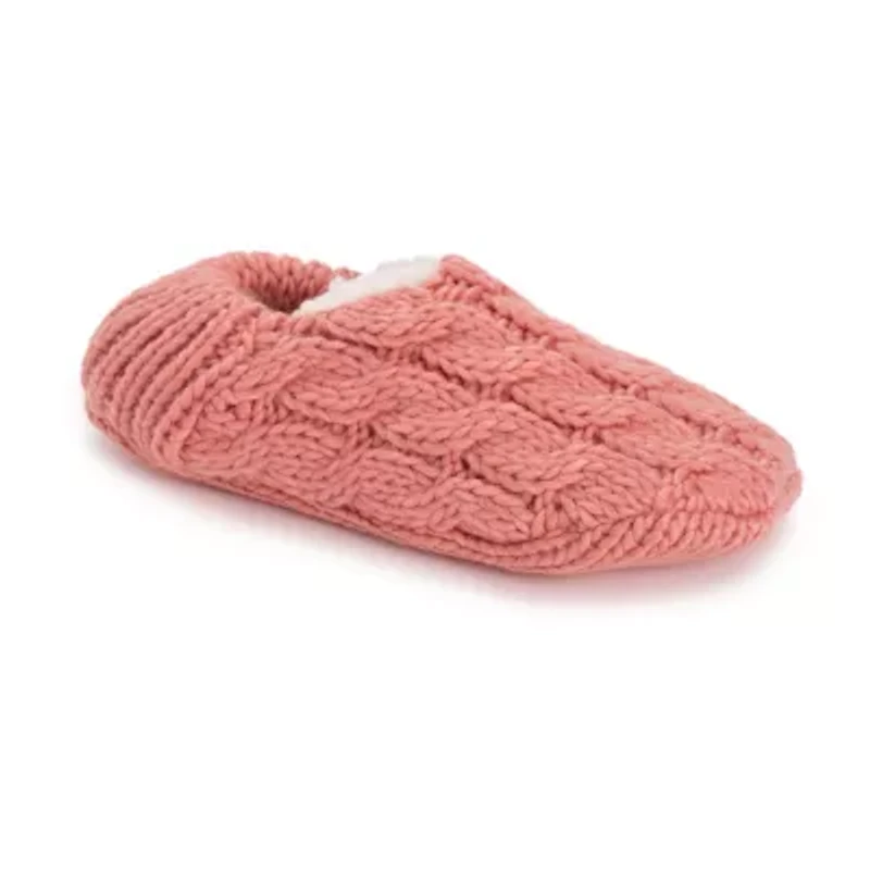 Muk Luks Womens 1 Pair Slipper Socks