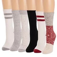 Muk Luks Womens Multi-Pack Boot Socks