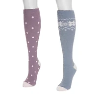 Muk Luks Compression Socks - Womens