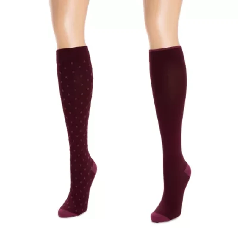 Muk Luks Compression Socks - Womens
