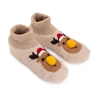 Muk Luks Womens 1 Pair Slipper Socks