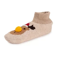 Muk Luks Womens 1 Pair Slipper Socks