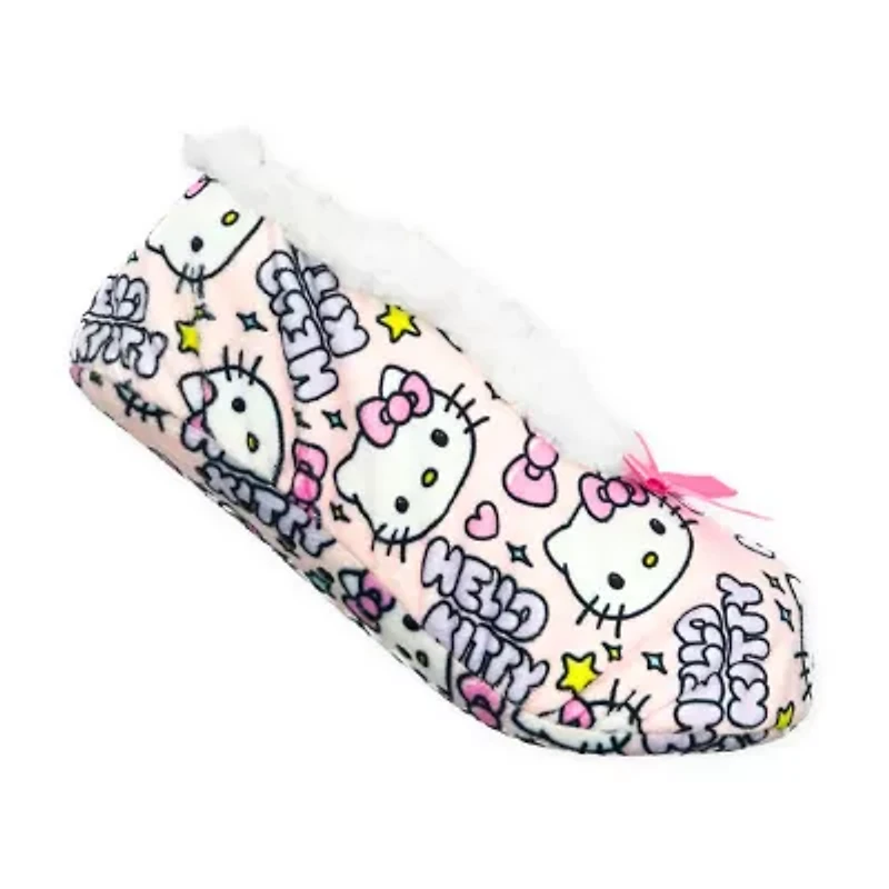 Womens Multi-Pack 1 Pair Hello Kitty Slipper Socks