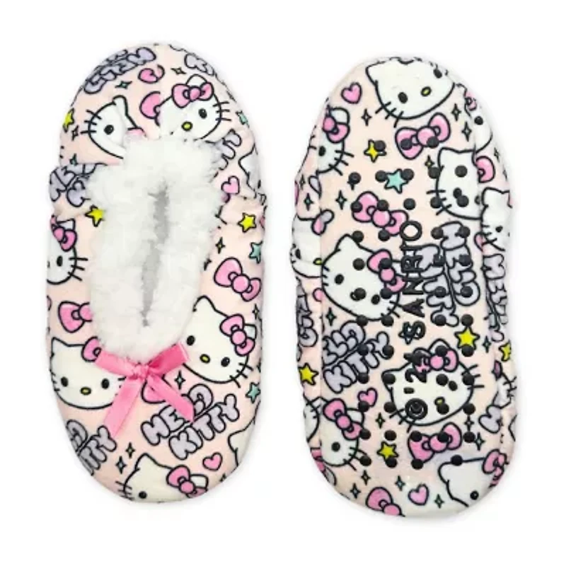 Womens Multi-Pack 1 Pair Hello Kitty Slipper Socks