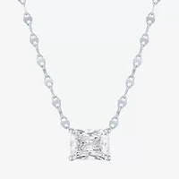 Diamond Addiction (G-H / Si2-I1) Womens 2 CT. T.W. Lab Grown White 10K Gold 18 Inch Pendant Necklace