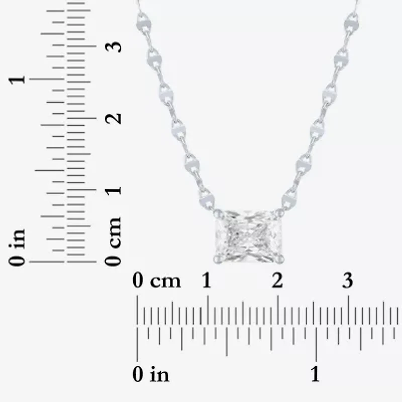 Diamond Addiction (G-H / Si2-I1) Womens 2 CT. T.W. Lab Grown White 10K Gold 18 Inch Pendant Necklace