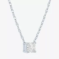 Diamond Addiction (G-H / Si2-I1) Womens 2 CT. T.W. Lab Grown White 10K Gold 18 Inch Pendant Necklace