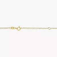 (G-H, Si2-I1) Womens 1/4 CT. T.W. Lab Grown White Diamond 14K Gold Over Silver 16 Inch Pendant Necklace