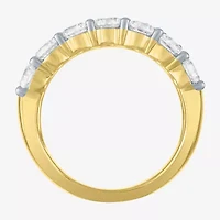 Diamond Addiction (G-H, Si2-I1) Womens 2 CT. T.W. Lab Grown White Diamond 14K Gold Over Silver Cocktail Ring