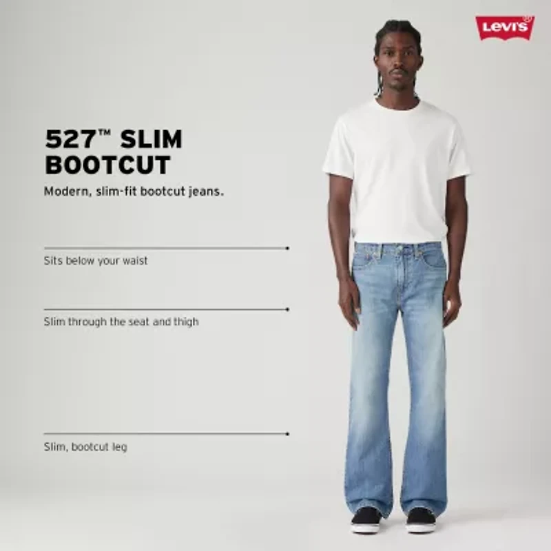 Levi's® Mens 527™ Stretch Fabric Slim Fit Bootcut Jean