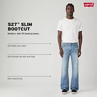 Levi's® Mens 527™ Stretch Fabric Slim Fit Bootcut Jean