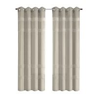 Phoebe Grommet Top Light-Filtering Single Curtain Panel